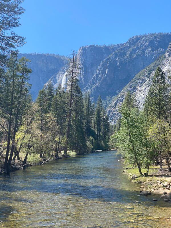 Photo of river in Yosemite National Park taken by Joy Plamann
