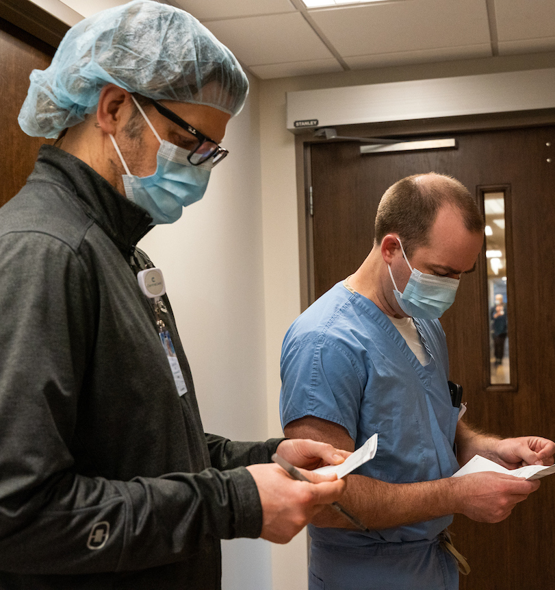 Photo of a physician and APP working side by side