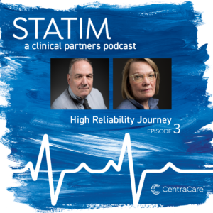 Podcast cover art for STATIM episode 3 on the topic of High Reliability Introduction — a focus on safety