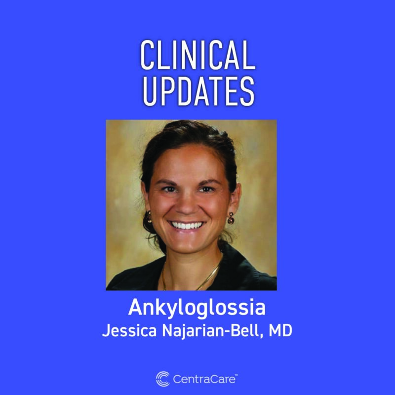 Photo of pediatrician Jessica Najarian-Bell, MD, for her Clinical Updates podcast and CME on the topic of Ankyloglossia