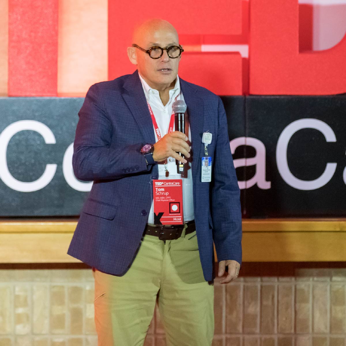 Chief Physician Officer, Tom Schrup, MD, opens TEDxCentraCare