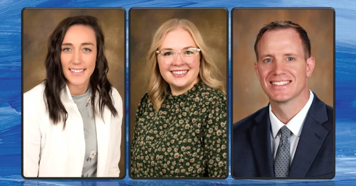 Three photos of the newest Clinical Partners as of January 2025