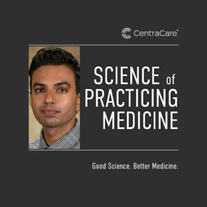 Photo of Ramakanth Pata, MD on the podcast cover art for Science of Practicing Medicine episode 27