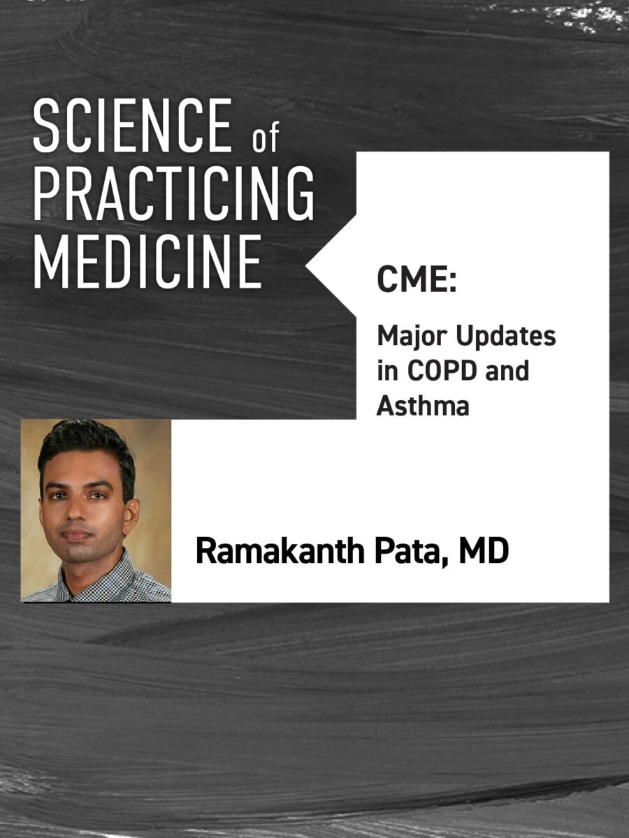 Photo of Ramakanth Pata, MD, for the May CME session of Science of Practicing Medicine