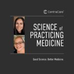 Science of Practicing Medicine Cover art for the pre-CME podcast presentation of Opioid Use Disorder featuring Alix Stalmakov, DNP, PMHNP-BC, and Andrea Peterson, MSN, PMHNP, pictured on the cover