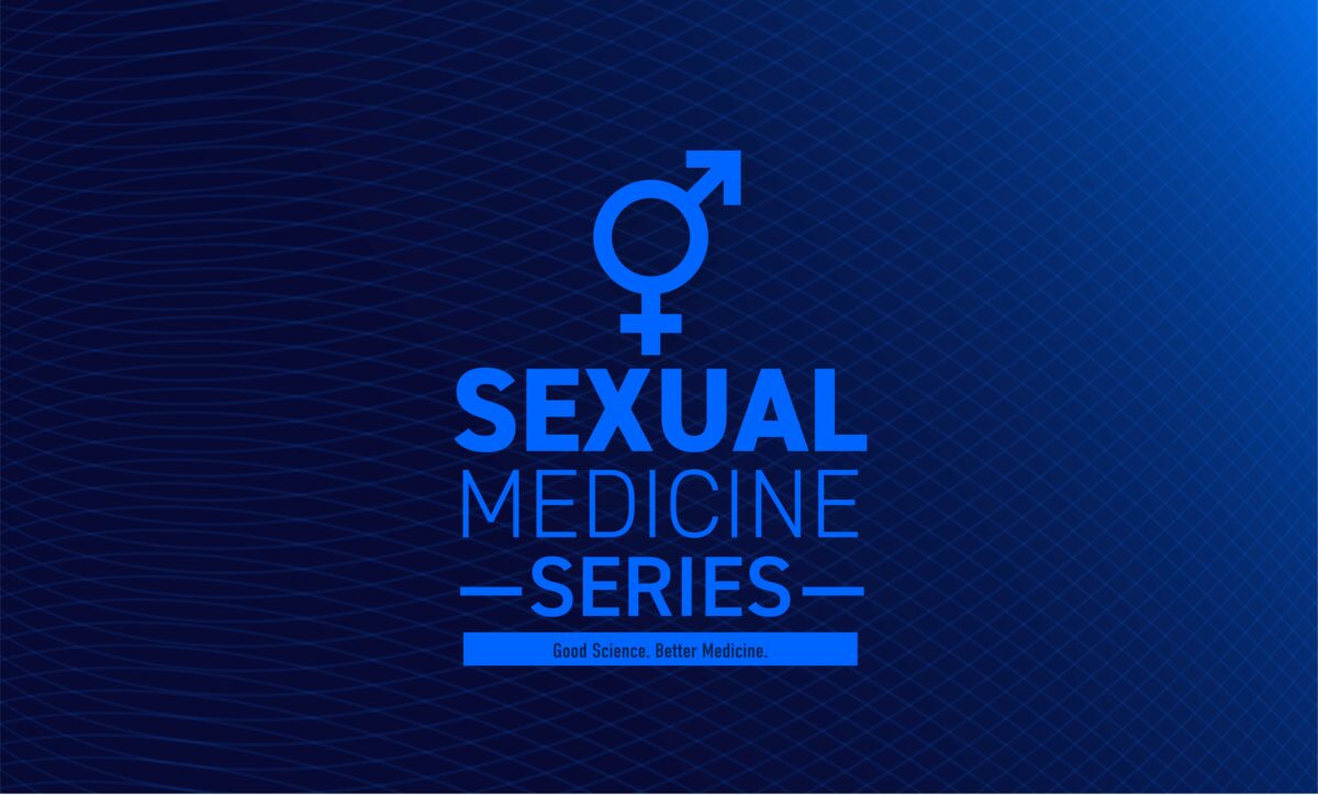 Male / Female symbols with Sexual Medicine Series
